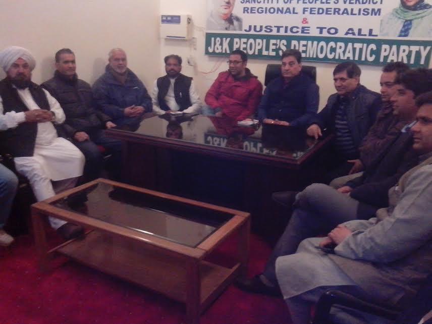 Strengthen Mehbooba’s hands to implement Mufti’s vision: Iqbal tells workers